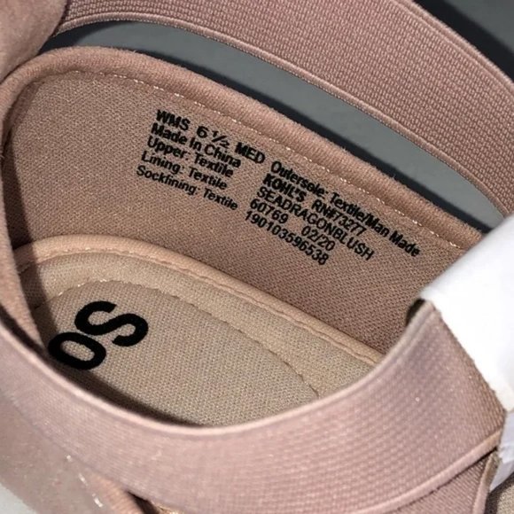 SO Seadragon Blush Flats - Picture 10 of 13